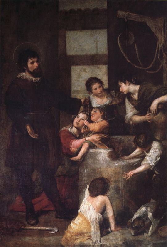 Cano, Alonso St.Isidoro and the Miracle of the Well France oil painting art